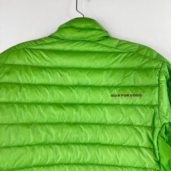 Cotopaxi Fuego LT Green 950 Goose Down Fill Jacket NWOT